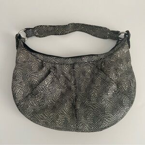 Amalfi Snake Print Hobo Handbag